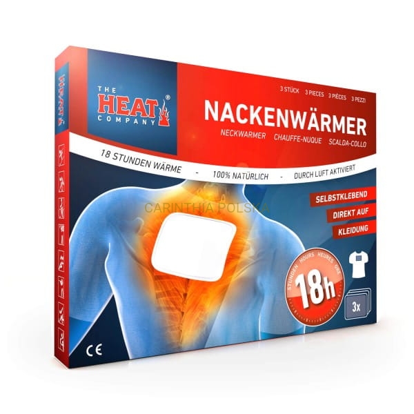The HEAT COMPANY Neckwarmer jednorazowe ogrzewacze na szyję 3 szt