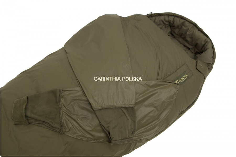 CARINTHIA WILDERNESS śpiwór wojskowy rozmiar L długość 235cm SS92010 oliwkowy