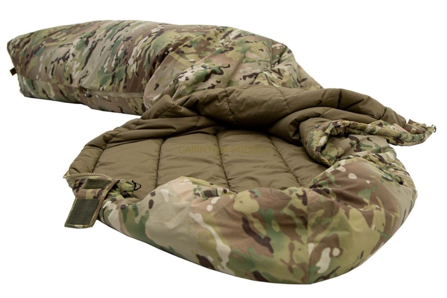 CARINTHIA TROPEN śpiwór wojskowy rozmiar M długość 220cm multicam 