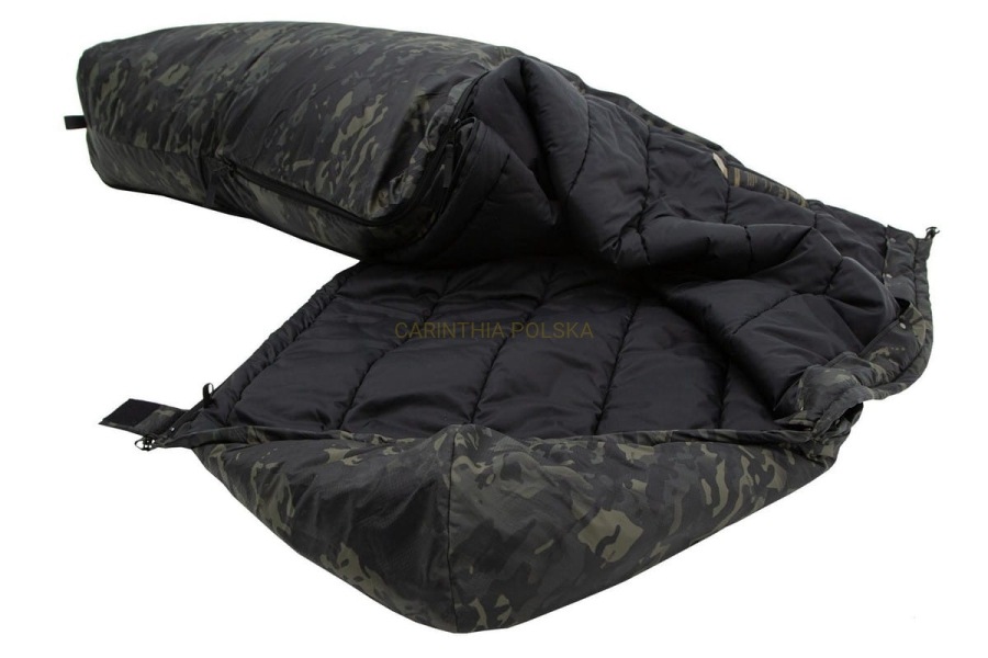 CARINTHIA TROPEN śpiwór wojskowy rozmiar M długość 220cm multicam black